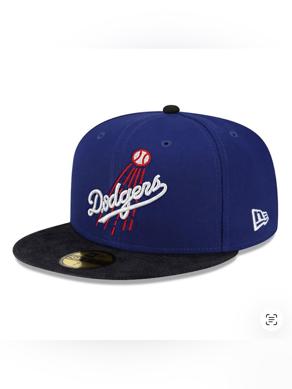 NEW ERA - MLB Baseball Hat - Los Angeles Dodgers 59FIFTY Fitted Cap - Blue
